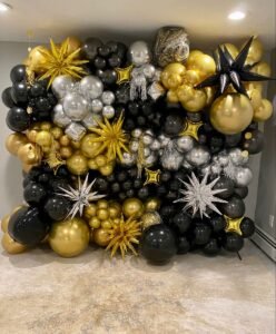 Gender Reveal Balloon Plinth Setup #21